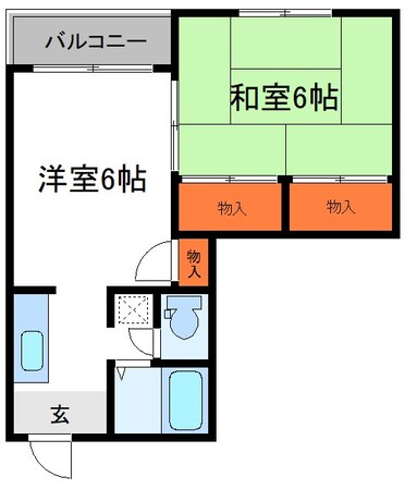 船堀駅 徒歩8分 1階の物件間取画像